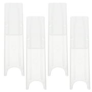 Ferencaa 4pcs Clarinet Reed Cases Saxophone Reed Box Sax Reed Holder Musical Instrument Accessory